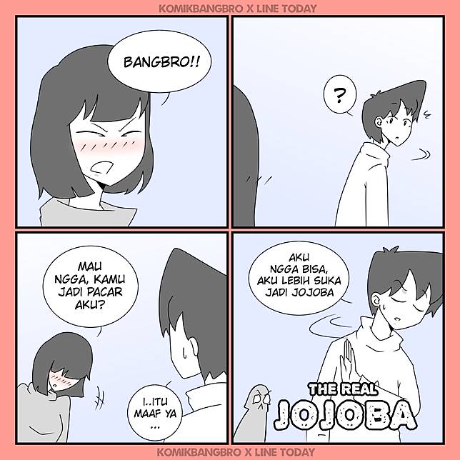 Kata Gaul Arti Jojoba Dan Tips Anti Galau Komikbangbro Line Today