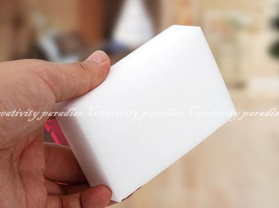 1.魔術海綿是由一種頭髮絲的萬分之一的微粒組成的泡棉結構