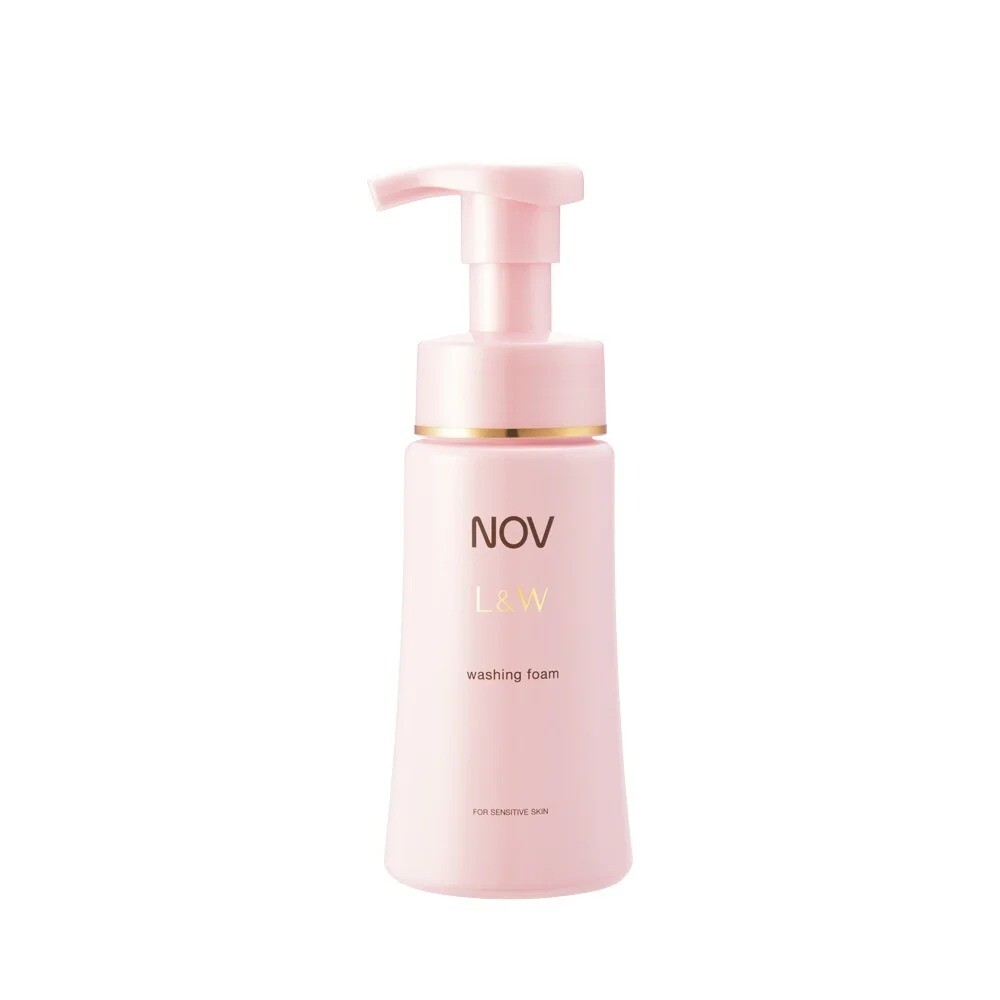 商品名稱nov 娜芙 l&w活妍潔膚慕絲[泡沫狀洗臉] 商品規格200ml 主要成分weaterglycerinsorbitolpotassium cocoyl glycinatecocamidppr