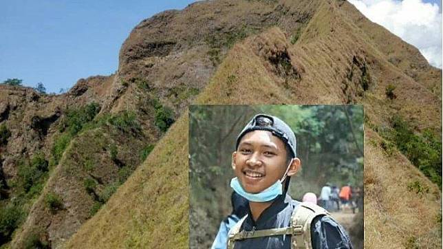 Thoriq Rizki Maulidan pendaki yang dilaporkan hilang di gunung Piramid