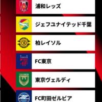 jリーグ100年構想リーグ　j1Eastのチーム