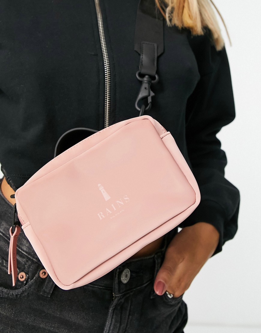 Rains 1382 Box crossbody waterproof bag-Pink