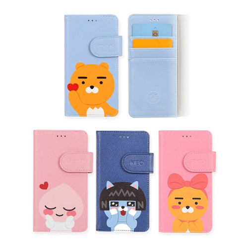 韓國 KAKAO FRIENDS 手機殼 磁扣皮套│S21 S20 Ultra + FE S10 S10E S9 S8