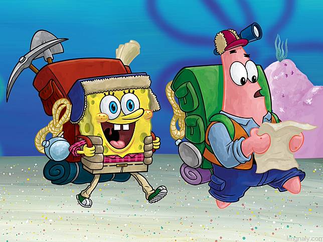 Paling Keren 12 Gambar  Bagus  Kartun  Spongebob Sugriwa 