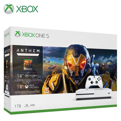 【Microsoft 微軟】Xbox One S 1TB《冒險聖歌 Anthem》同捆組【三井3C】。人氣店家SANJING三井3C的數位、電視遊戲機、XBOX有最棒的商品。快到日本NO.1的Raku