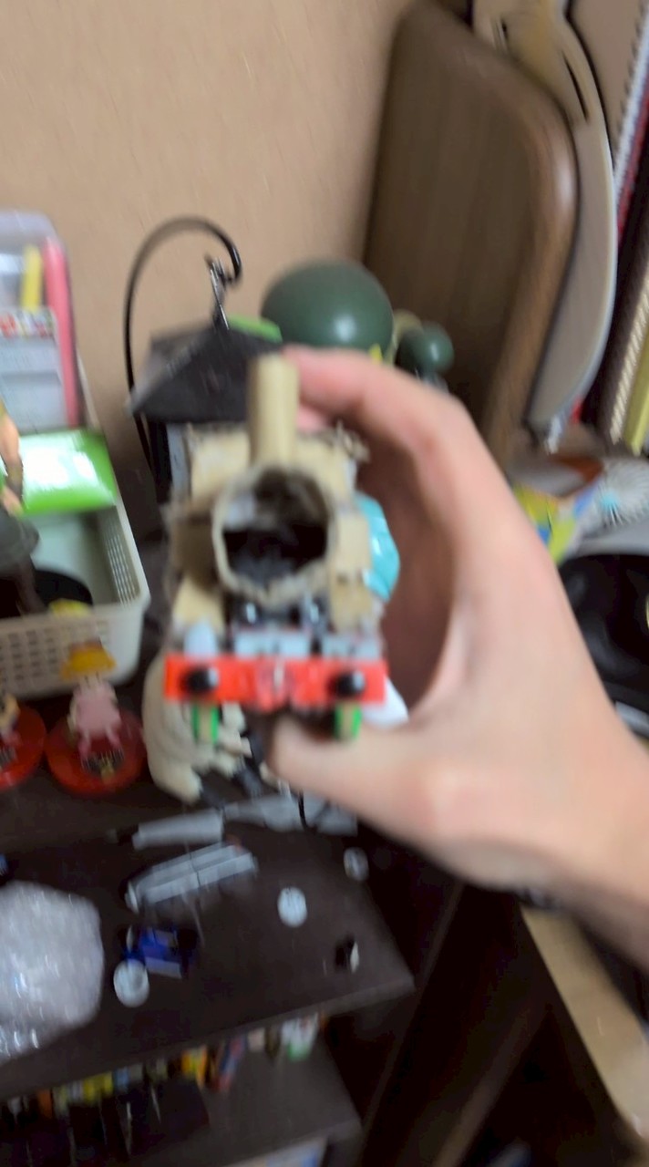 トーマスとか色々工作したもの貼るオプ