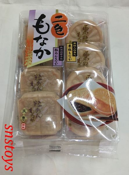 sns 古早味 懷舊零食 餅乾 天惠 2色最中 紅豆沙 栗子白豆沙 232公克