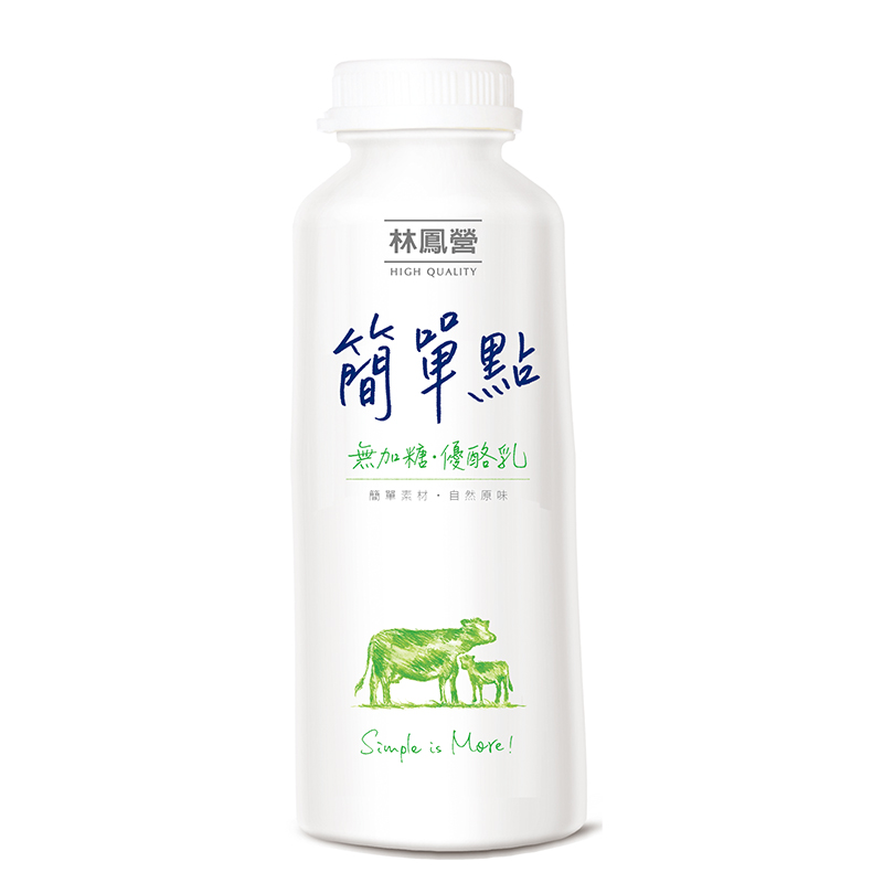 【優酪乳】林鳳營簡單點優酪乳-無加糖216ml