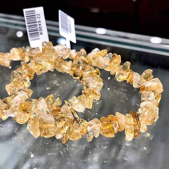 『晶鑽水晶』天然黃水晶手鍊 不規則型 約8mm 招財 偏財運 另有一款可選 超值特價中
