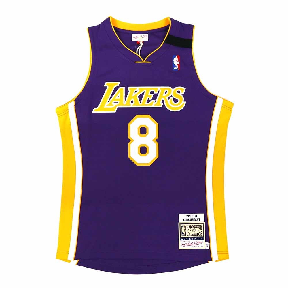 M&N Authentic球員版復古球衣 湖人隊 99-00 #8 Kobe Bryant