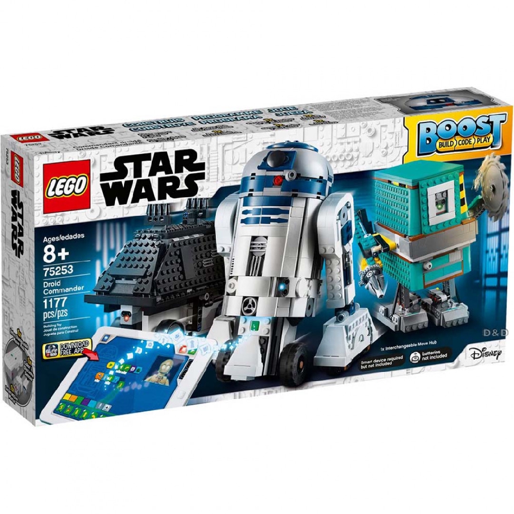 #樂高積木 #LEGO #正版公司貨將星戰粉絲喜愛的三款機器人角色：「R2-D2」、「Gonk Droid」、「Mouse Droid (MSE-6-Series Repair Droid)」 給高度