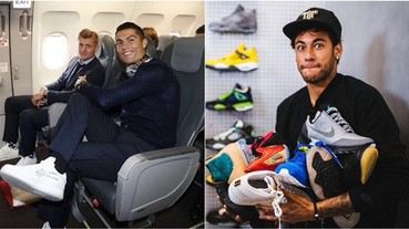 從頭到「腳」都帥翻天！原來這些足球巨星也是傳說中的「鞋頭」！