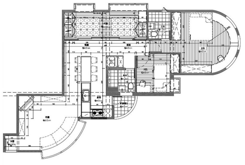 居家空間設計類比於人的容貌體態，若是五官肢體的比例