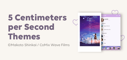 5 centimeters per Second Themes