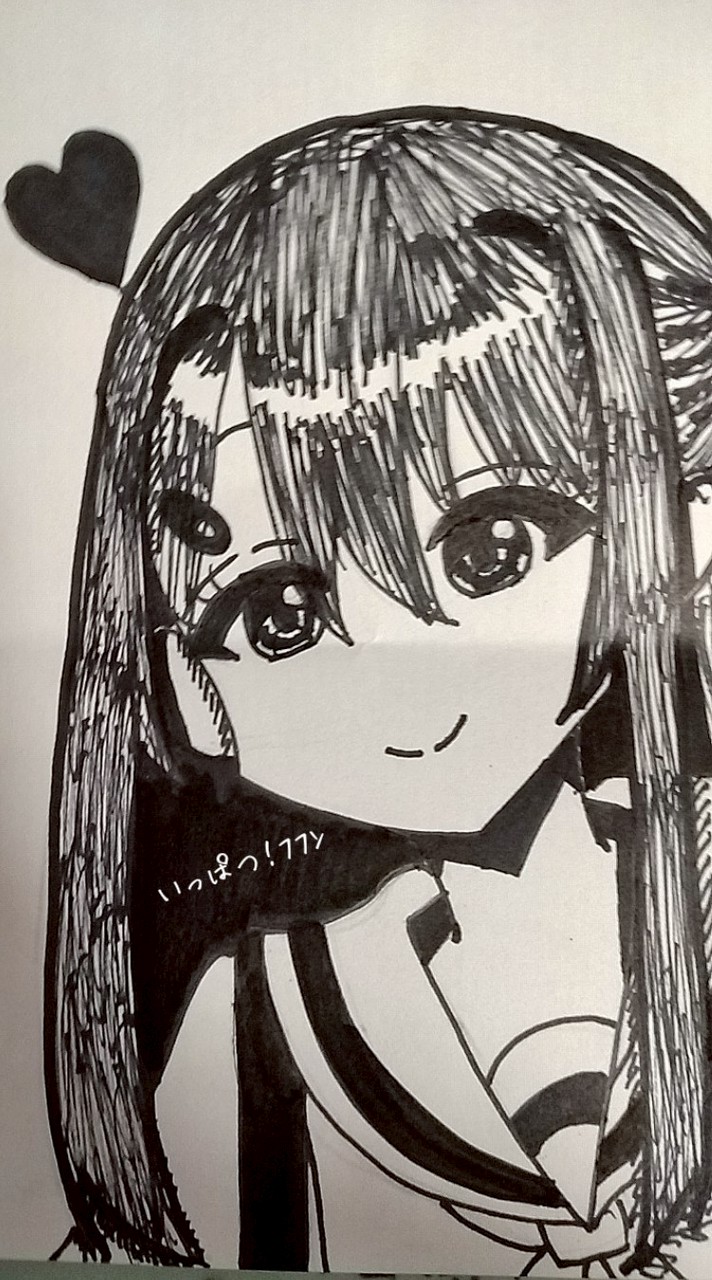 小学生限定イラスト見せあお〜！