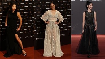 金馬獎 / 黑魔女也來了？！李心潔超仙、李千娜又帥又美⋯盤點金馬 56 「紅毯最美」 Top 6！