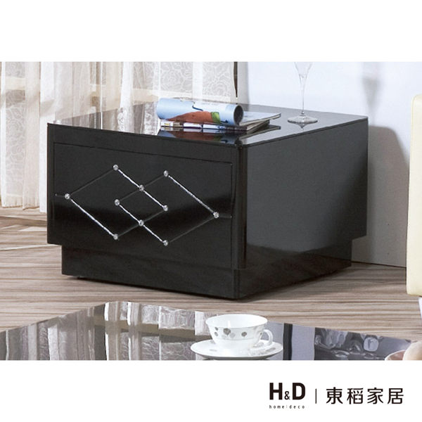 維特黑色小茶几(19HY2/B289-05)/H&D東稻家居