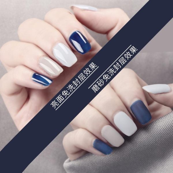 甲油膠2018新色美甲店專用延禧攻略莫蘭迪色指甲油光療甲油膠套裝【完美生活館】