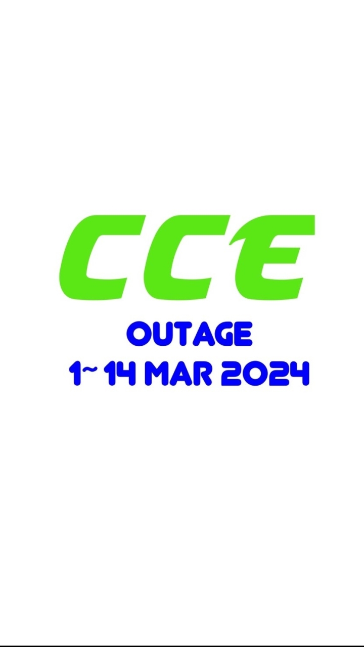 CCE OUTAGE GROPE