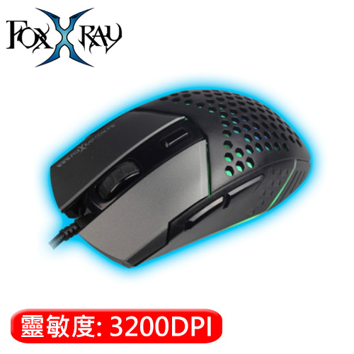 ◎ 專業電競用光學引擎，最高可達3200 ◎ 蜂巢式上蓋設計，造型更前衛 ◎ 6鍵可程式化（含滾輪） ◎ 巨集等多種遊戲功能可透過軟體自由設定 ◎ 500萬次長壽命按鍵微動開關 ◎ 四色酷炫混光 ◎ 