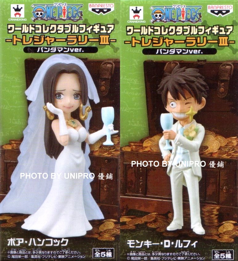 日版金證 WCF 海賊王 黃金之心3 熊貓人版 婚紗 女帝 魯夫 共兩款 約7公分高 公仔。手機與通訊人氣店家UNIPRO優鋪的卡漫周邊商品、公仔模型有最棒的商品。快到日本NO.1的Rakuten樂天