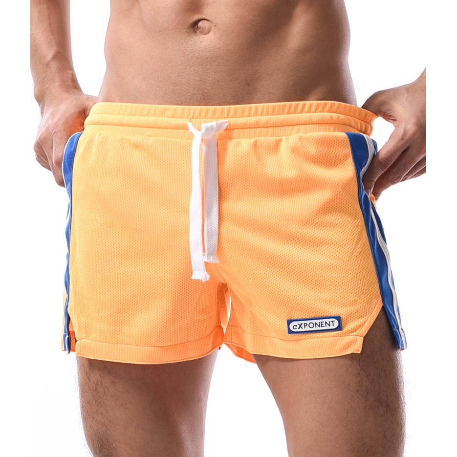 eXPONENT 熱血高校 炫色透氣運動短褲 (橘色) H27I0512