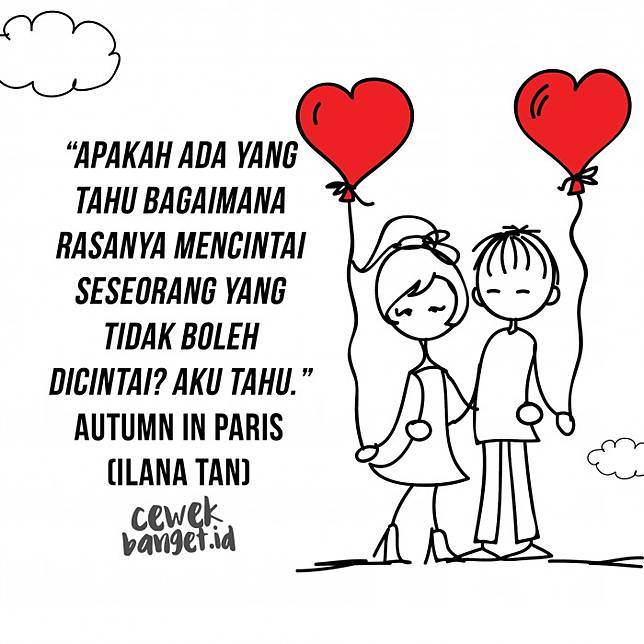 10 Quotes Tentang Mengungkapkan Perasaan Cinta dari Novel 