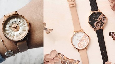 屬於妳的花漾時刻，新女神代表「Olivia Burton Watches」，點綴春日穿搭，讓妳仙氣破表