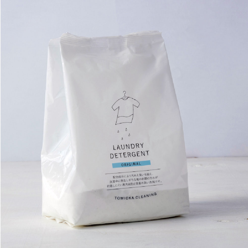 TOMIOKA CLEANING 原創 無添加 洗衣粉-800g補充包/無添加洗衣粉/高效洗衣粉/有效去污洗衣粉