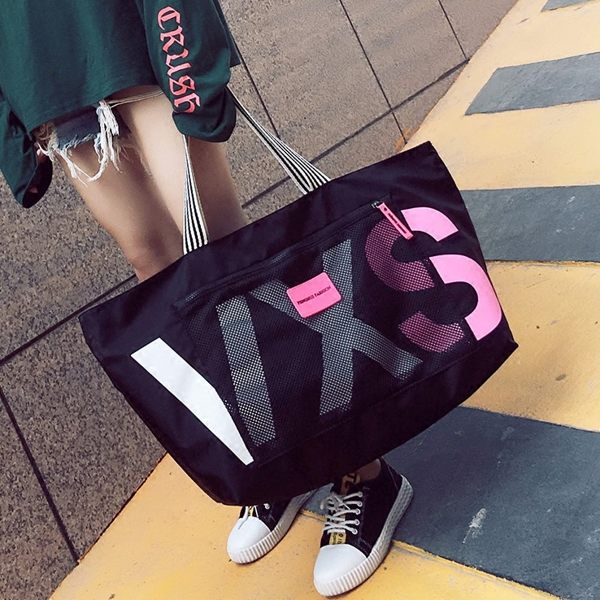 旅行包女手提正韓短途大容量牛津布旅行袋輕便防水出差旅游行李包 酷我衣櫥