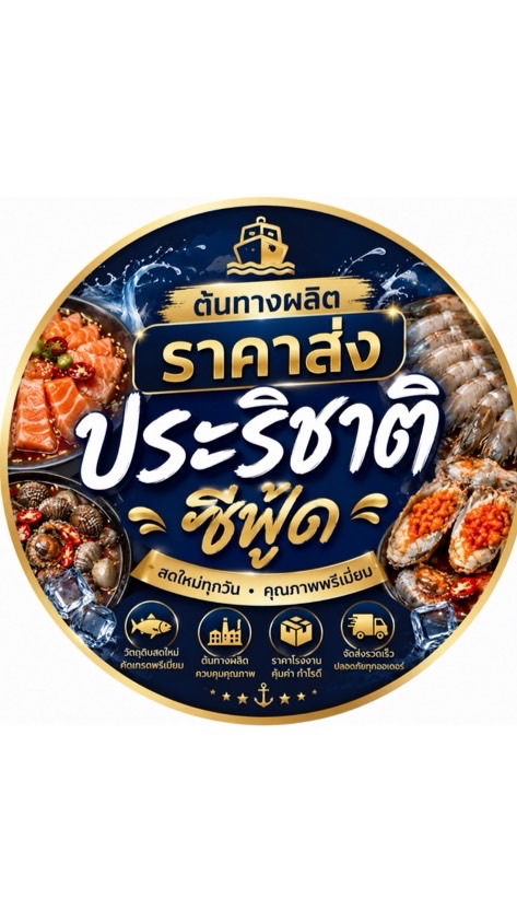 ต้นทางผลิต ราคาส่ง ประริชาติซีฟู๊ด