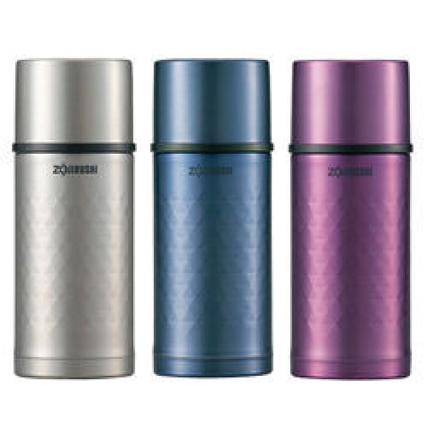 象印保溫瓶 不銹鋼真空保溫瓶 SV-HA35-AX(藍色) 華麗的鑽石波紋保溫杯 3.5L