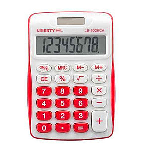 大螢幕液晶顯示，塑膠鍵、攜帶方便，電池式、太陽能