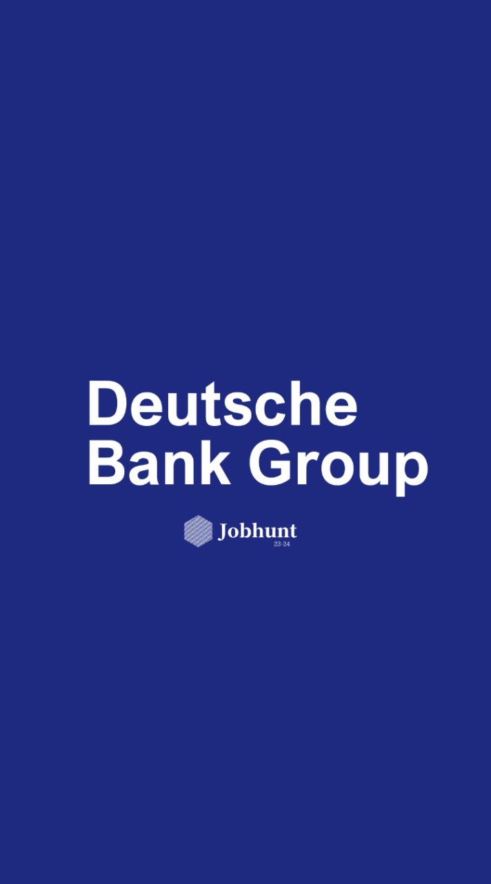【ドイツ銀行】就活情報共有/企業研究/選考対策グループ