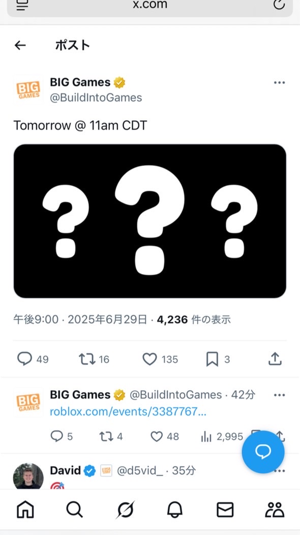 BIG games ？？？
