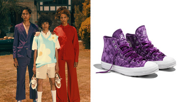 顛覆季節概念 夏天穿上天鵝絨小花 CONVERSE x GOLF LE FLEUR*