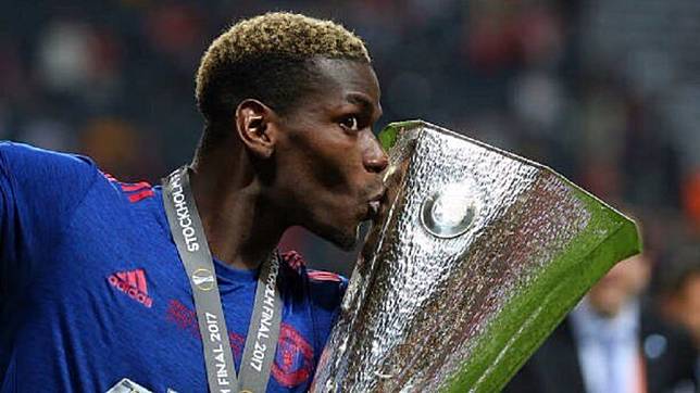 Paul Pogba Kenakan Jersey Kandang MU untuk Musim Depan, Begini Penampakannya