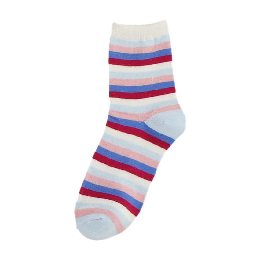 WOWZ┃多色橫條襪