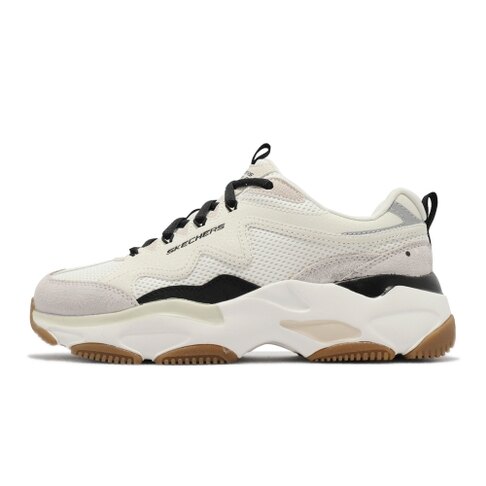 Skechers Lander S 奶油白復古休閒鞋