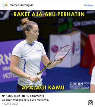 Jelang Indonesia Open, Meme Bulutangkis Kocak Jadi Viral