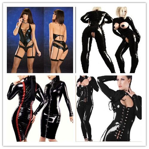 款式一均碼歐美性感夜店DS服綁帶漆皮披風演出服酒吧爵士服舞臺熱舞制服誘惑