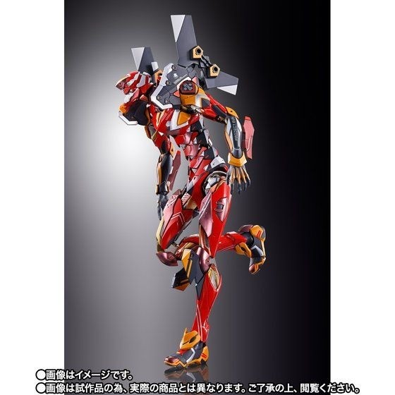 エヴァ 2号機 Metal Buildでフィギュア化 特別カラー オリジナル武装の Eva バージョン