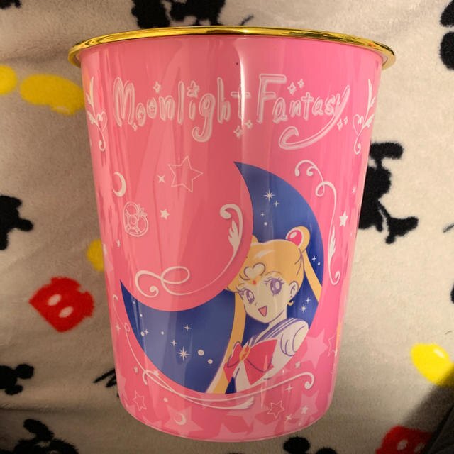 X射線【C479886】美少女戰士 塑膠垃圾桶，垃圾筒/雜物桶/水桶/分類桶/資源回收桶/廚餘桶