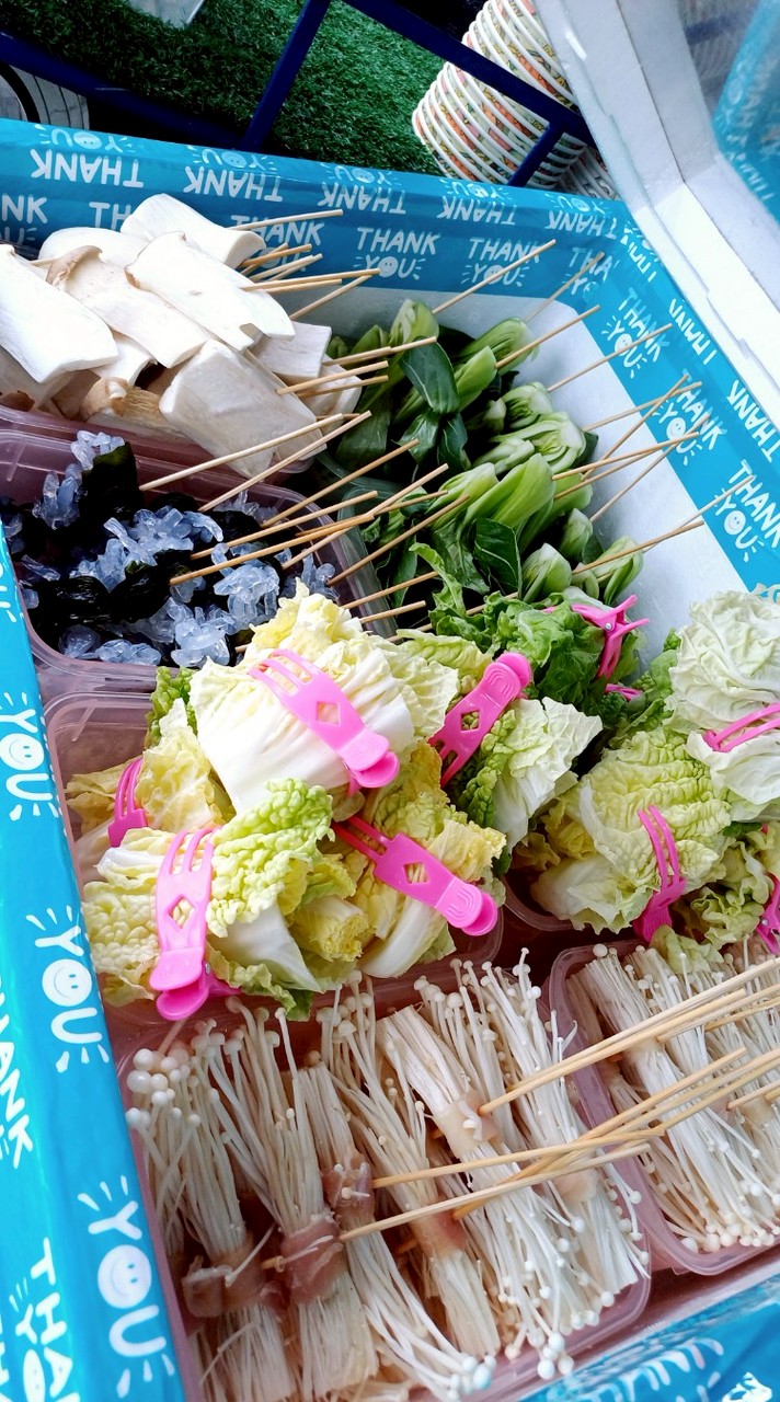 🍢ชาบูเสียบไม้ฉัตรทิพย์🥗