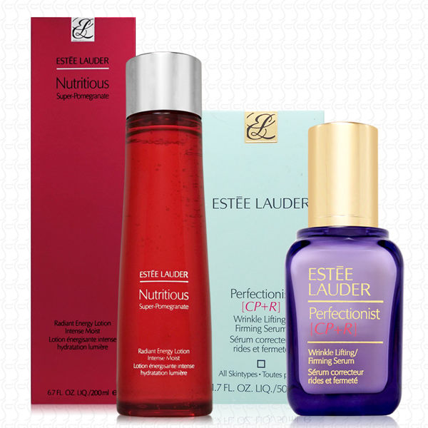 ESTEE LAUDER雅詩蘭黛 CP+R抗皺緊緻精華50ml+微循環精華200ml