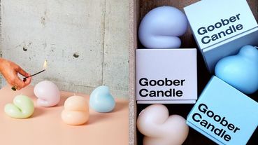 這「沒有香味」蠟燭爆紅！用個性命名的無香蠟燭Goober Candle，癱軟懶惰蟲那款超萌啊～