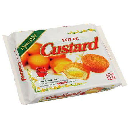 ★ 蛋奶素食者可食 ★ 韓國樂天蛋黃派 ★ 濃郁香軟口感Q彈