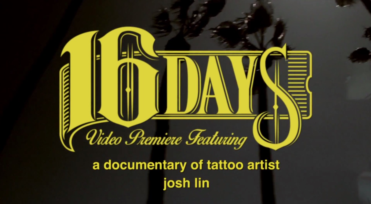 刺青文化 / REMIX X Tattoo Artist Josh Lin “16 Days” 記錄片完整公開 | LINE購物