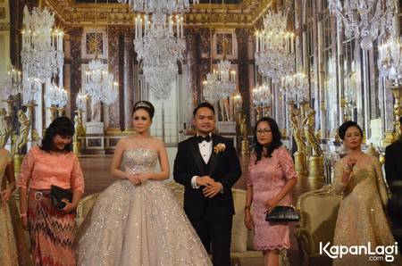Megah Bagai Istana, Ini Dekorasi Resepsi Momo Geisha & Reza