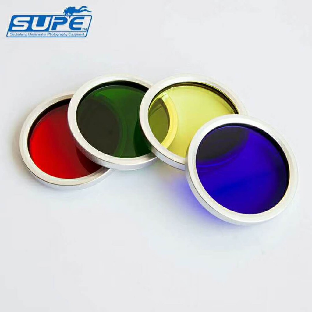 SUPE RD90專用彩色濾鏡 潛水手電筒配件